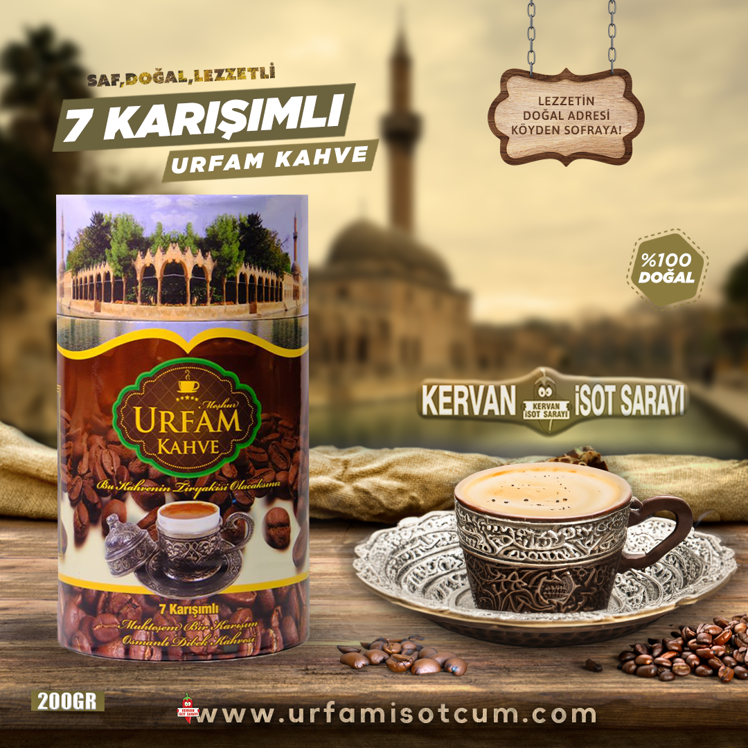 7 Karışımlı Dibek Kahvesi (200gr)