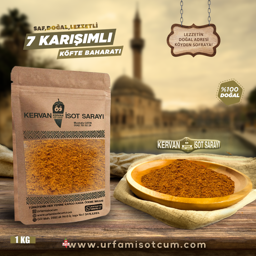 7 Karışımlı Köfte Baharatı (1kg)