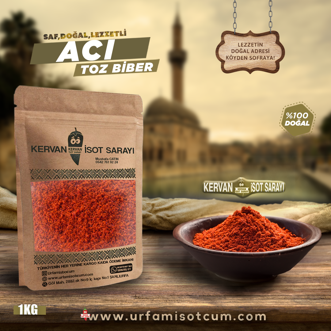 Acı Toz Biber (1kg)