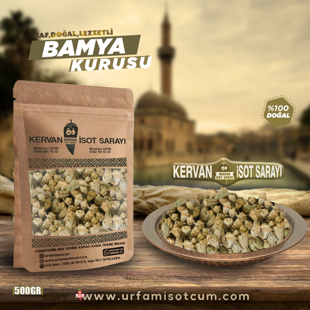 Çiçek Bamya Kurusu (500gr)