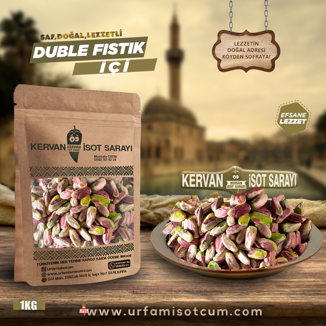 Duble Fıstık İçi(1kg) Tatlılar İçin