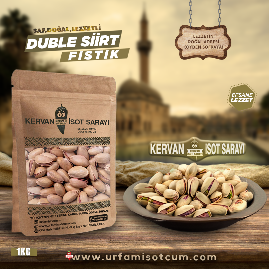 Duble Siirt Fıstık (1kg)