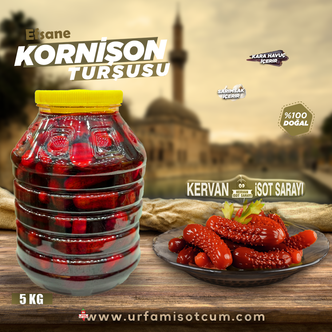 kornişon karahavuç turşusu 5 KG