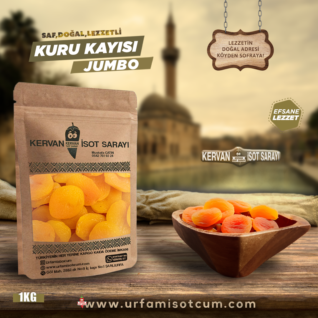 Jumbo Kuru Kayısı(1kg)