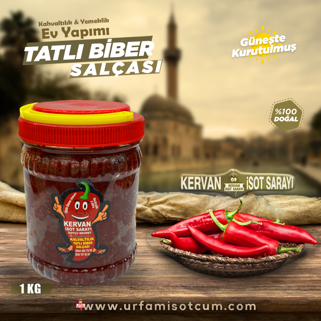 2.Kalite Kahvaltı Salça Tatlı Urfa Usulü (1kg)