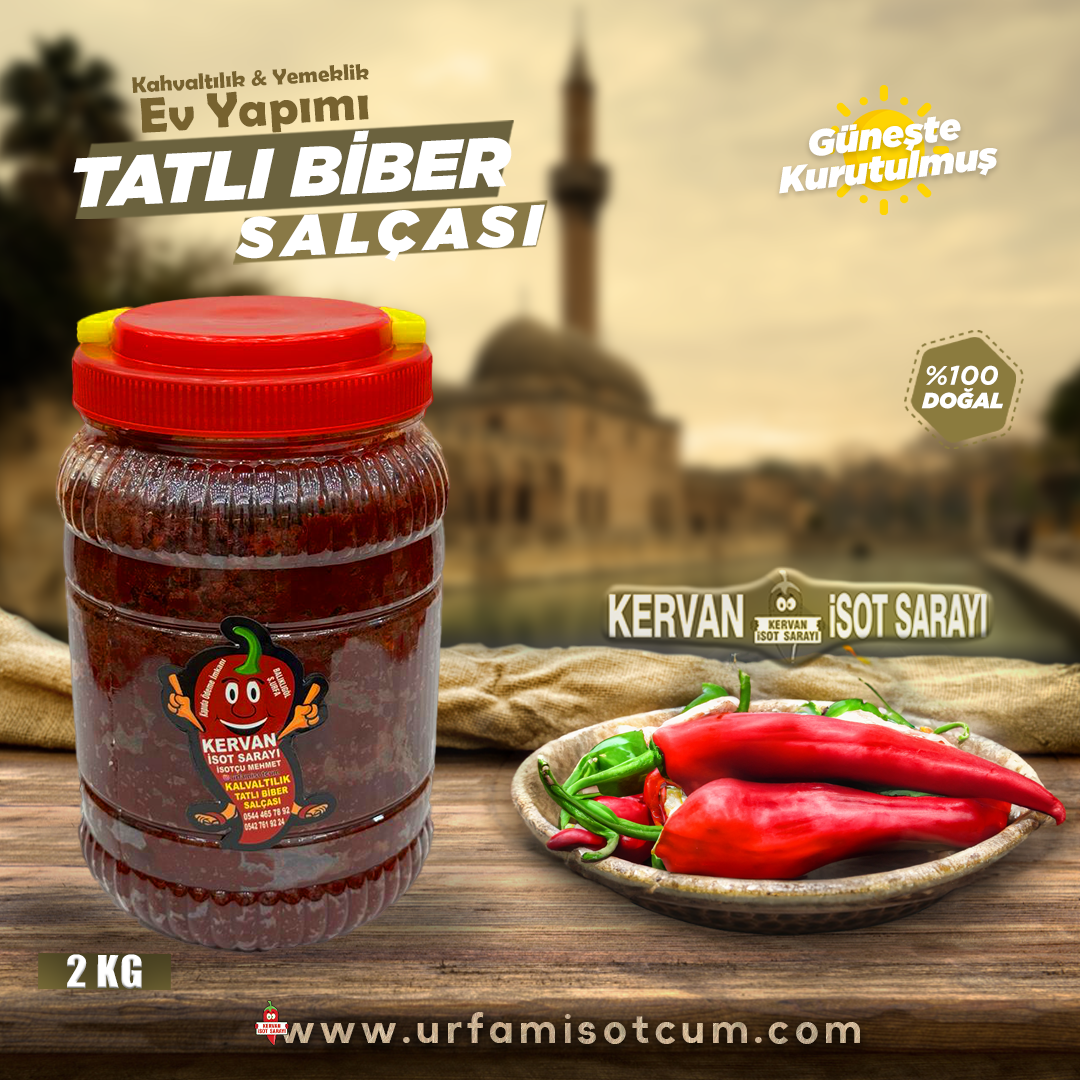 2.Kalite Kahvaltı Salça Tatlı Urfa Usulü (2 kg)