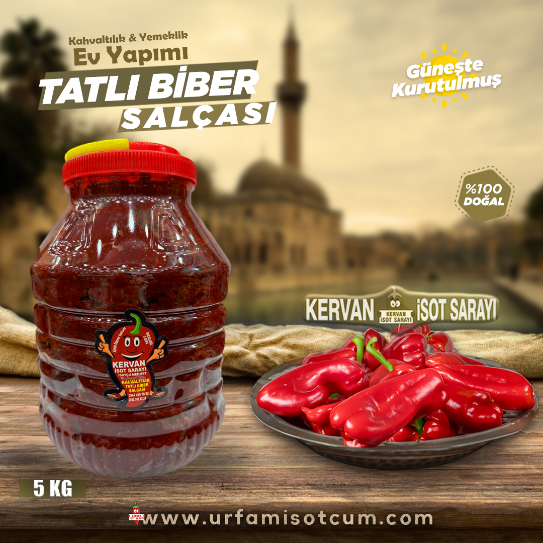 2.Kalite Kahvaltı Salça Tatlı Urfa Usulü (5 kg)