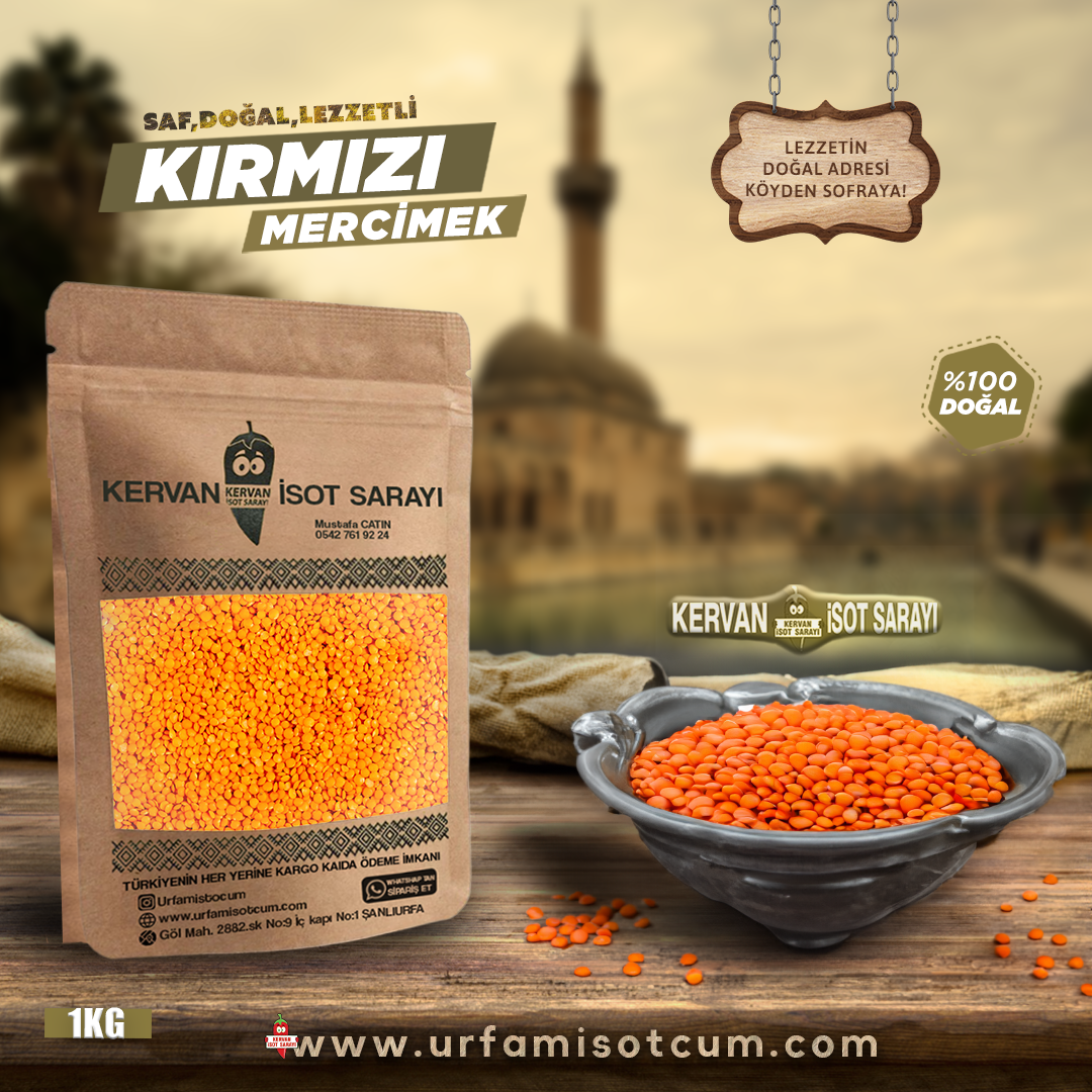 Kırmızı Mercimek (1kg)