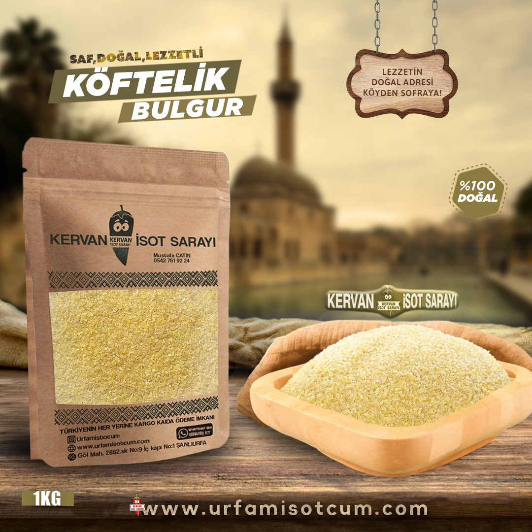 Köftelik Bulgur (1kg)