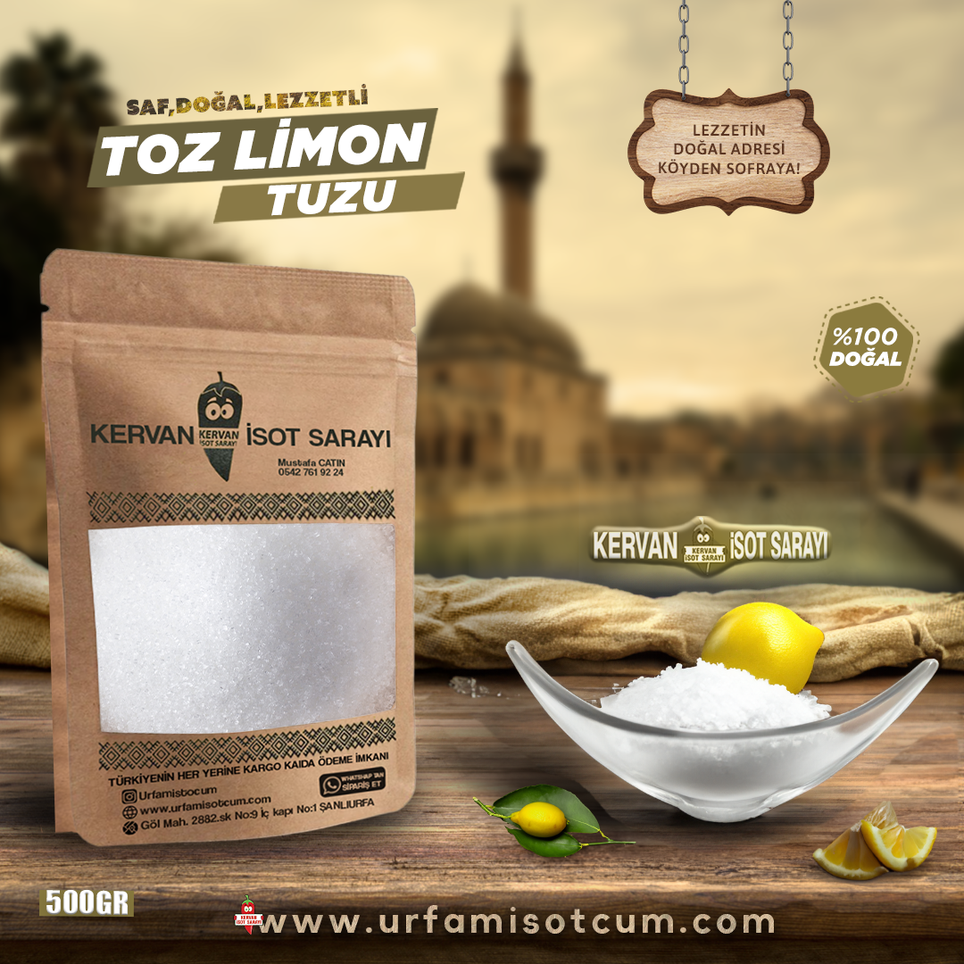 Limon Tuzu Ufak (500gr)