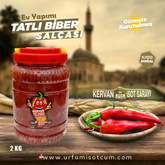 2.Kalite Tatlı Biber Salçası Yemeklik (2 kg)