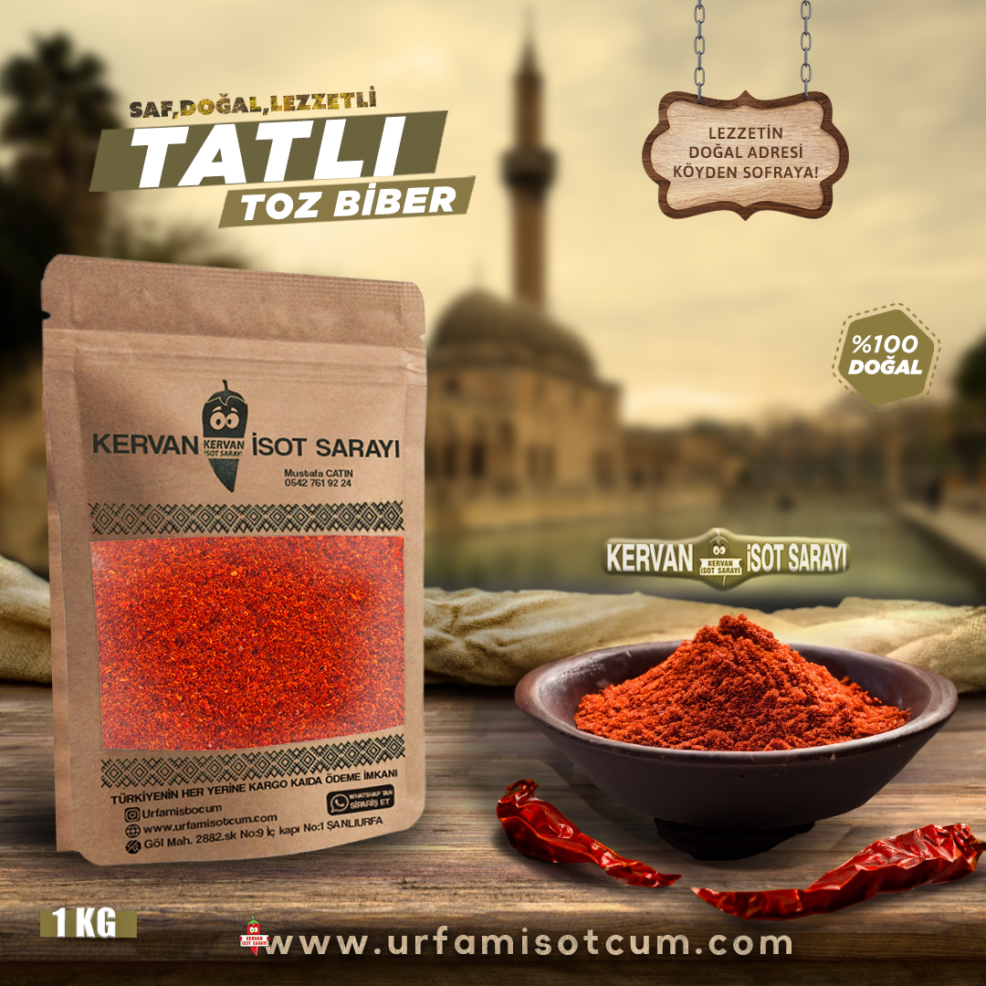 Tatlı Toz Biber(1kg)