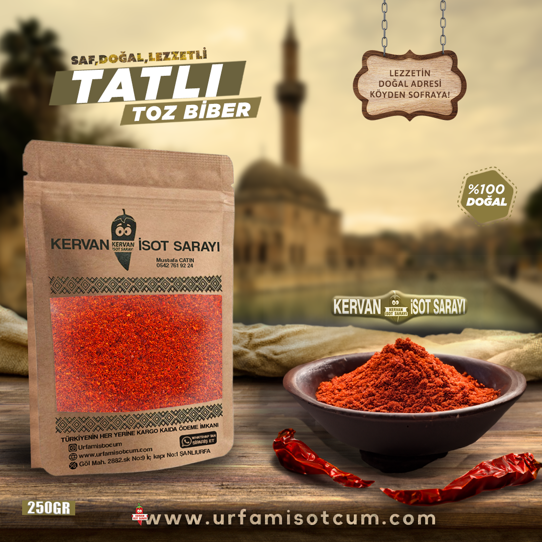 Tatlı Toz Biber(250gr)