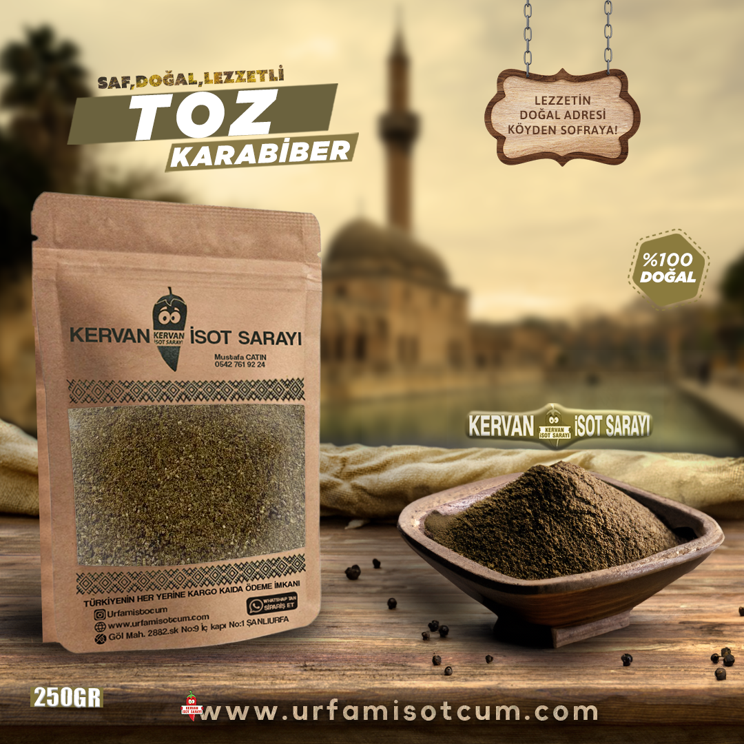 Toz Karabiber (250gr)