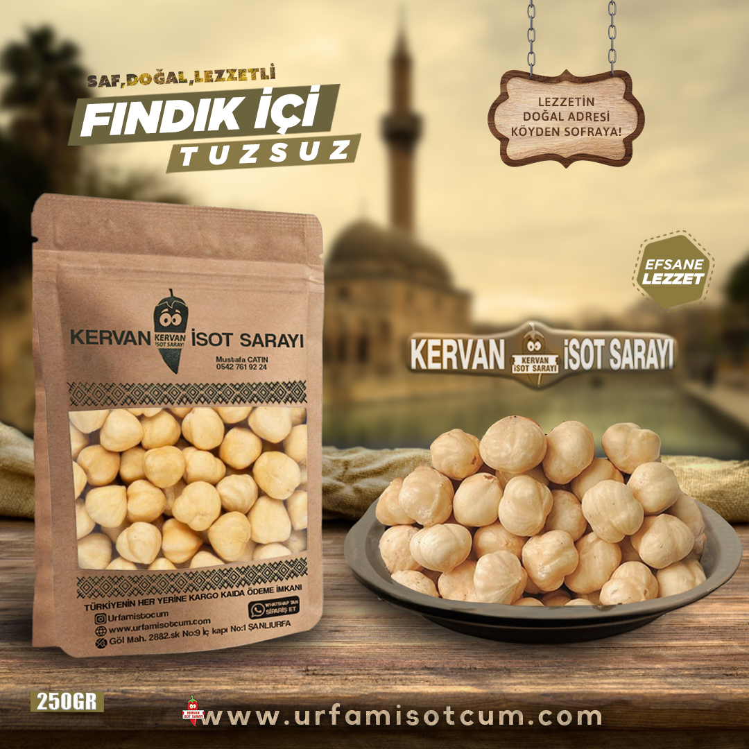 Tuzsuz Fındık İçi(250gr)