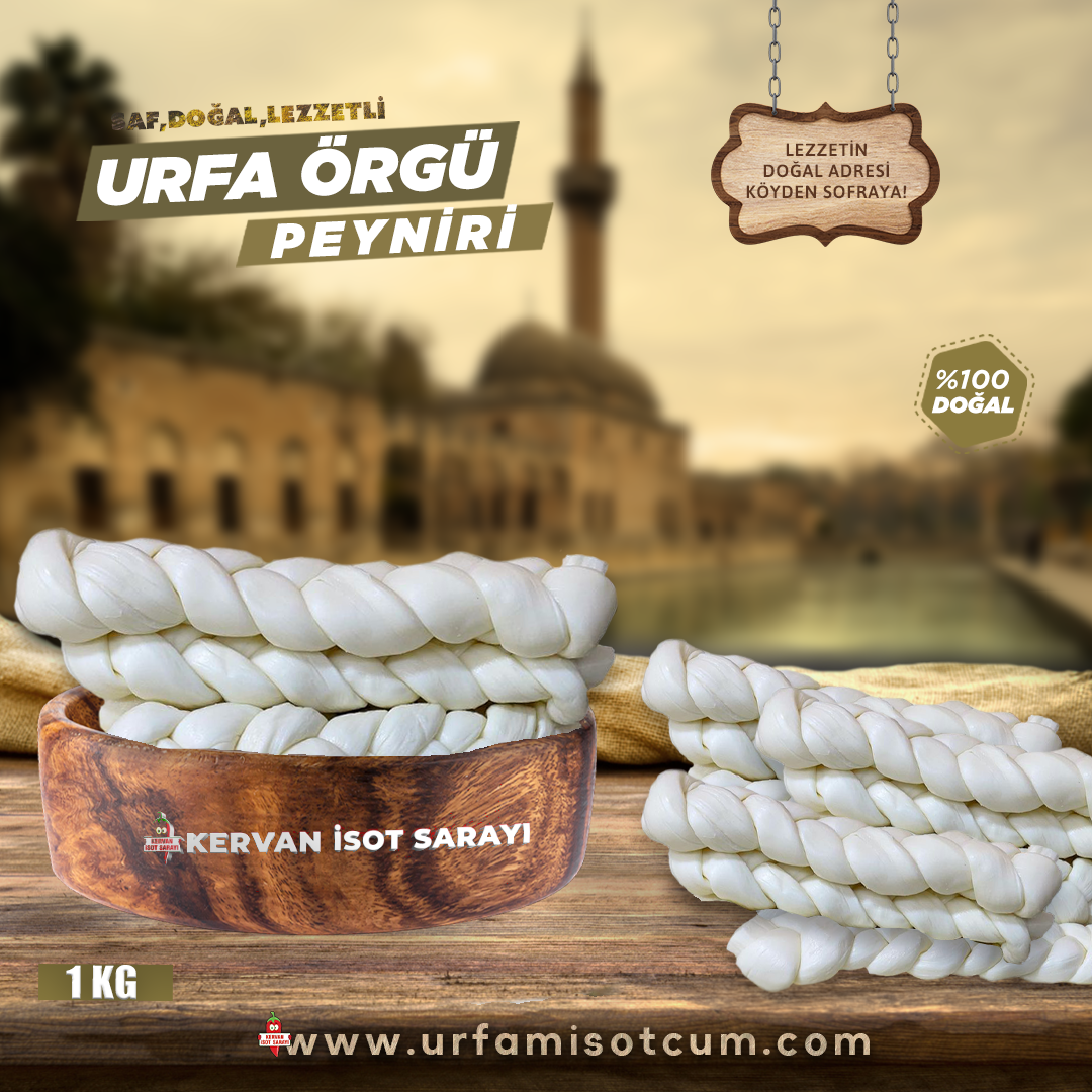 Urfa Örgü Peyniri(1kg)