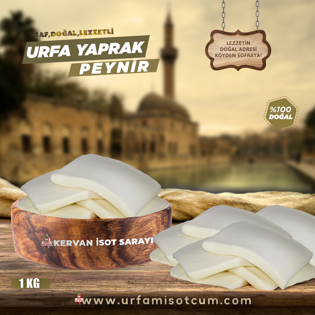 Urfa Yaprak Peynir(1kg) stokta kalmadı