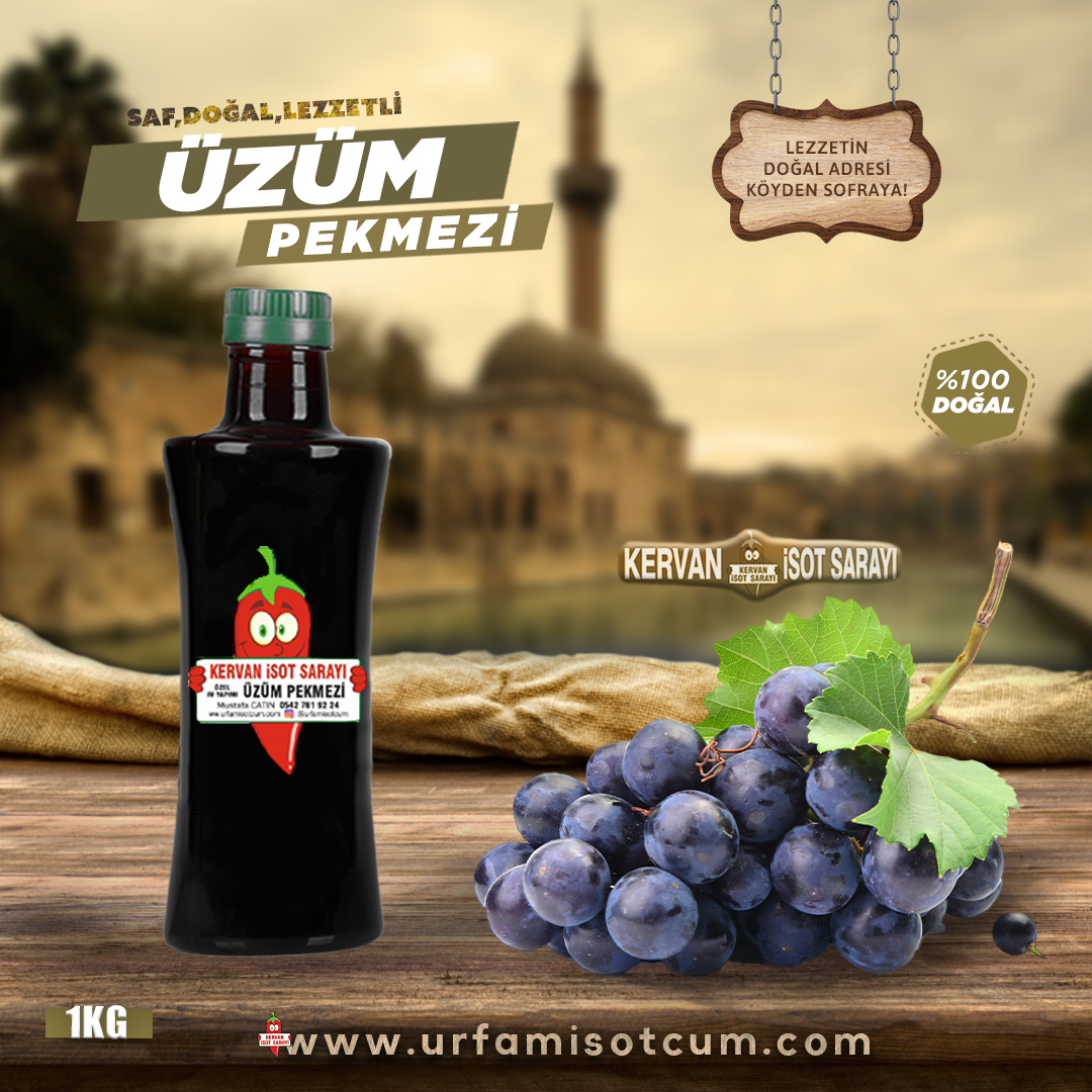 Üzüm Pekmezi (1KG) ( Stokta Kalmadı )